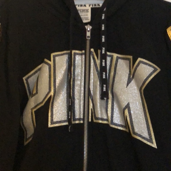 PINK zip-up Hoodie - Picture 2 of 7